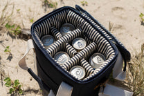 The Slowlife Collection Navy cooler bag 