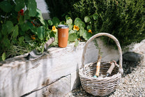 Orange tumbler 