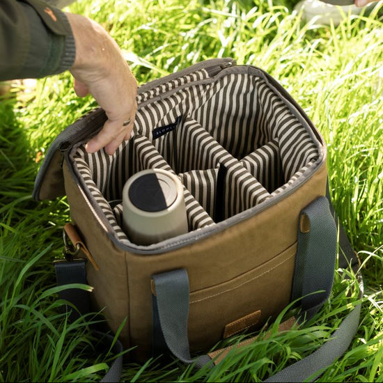 Brown outdoor bag