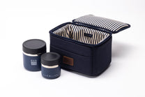 Navy blue lunch bag 