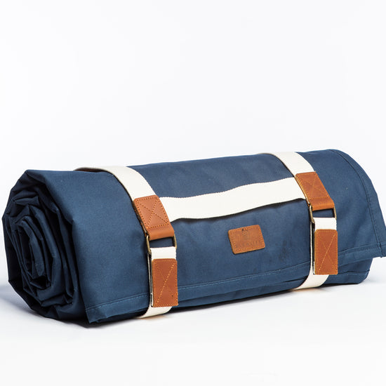 Navy Picnic Rug