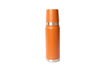 range thermos bottle with silver cap