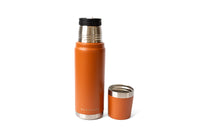 Orange insulated bottle 