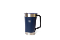 Navy blue travel mug 