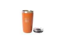 Orange insulated tumbler 