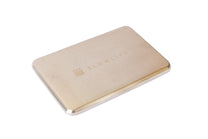 Metal Slowlife card engraved